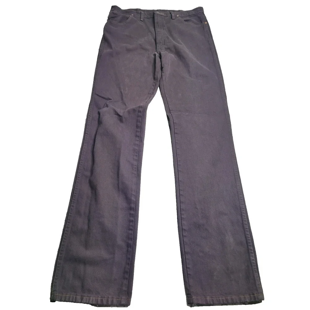 Wrangler Cowboy Cut Brown Denim Jeans‎ Men's 36x38